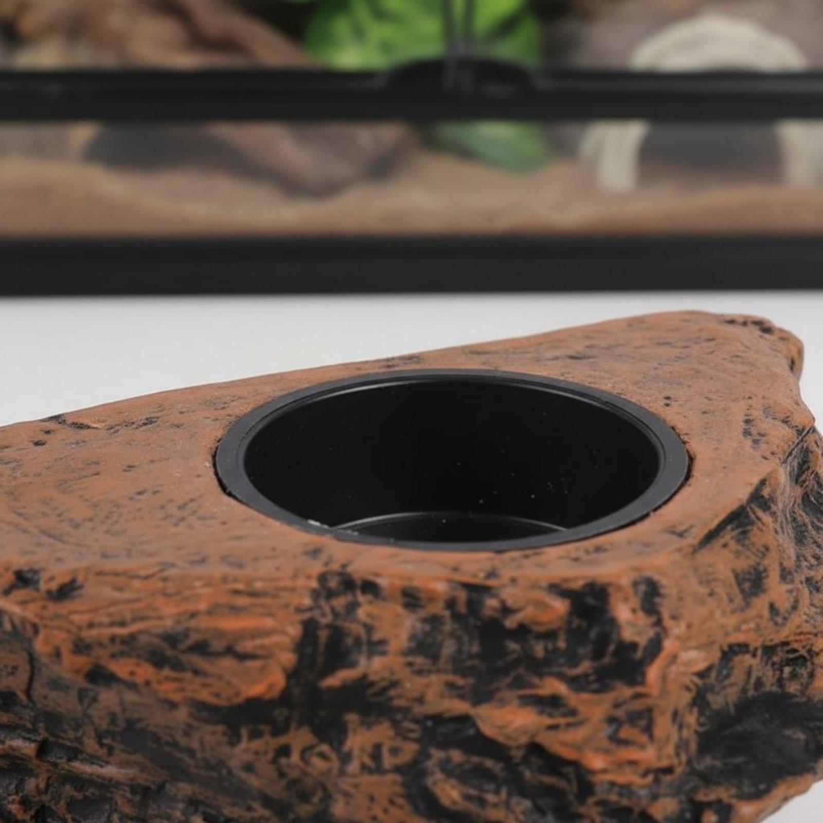 Полка для корма и воды для гек – обзор и цена Water Dish Reptile