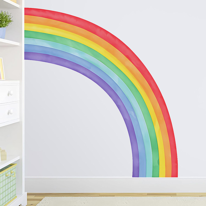 Большие радужные наклейки на с – обзор и цена Pvc Panel Background